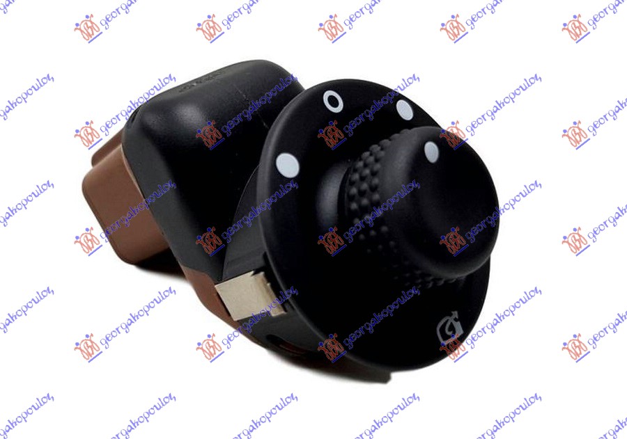 MIRROR SWITCH FOLDABLE (Brown Plug) (10pin)