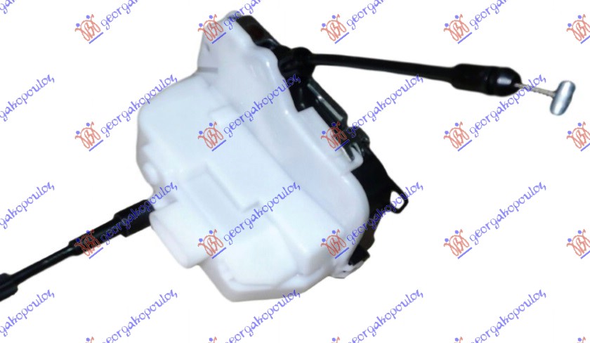 REAR DOOR LOCK CENTRAL LOCK WHITE (4pins)