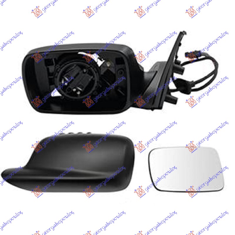 DOOR MIRROR (ONLY BODY) ELECTRICAL HEATED