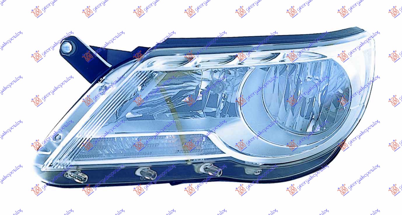 HEAD LAMP ELECTRICAL (W/MOTOR) (DEPO)