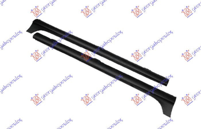 DOOR SILL PLASTIC (ROCKER PANEL) PRIMED 5D SET (GTI)