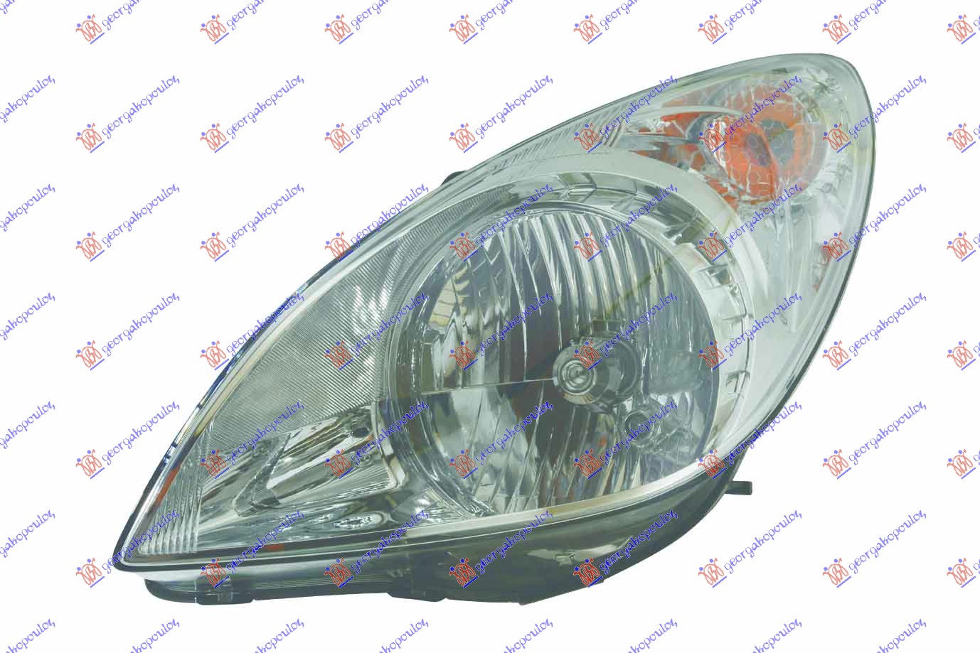 HEAD LAMP ELECTRICAL (W/MOTOR) (DEPO)