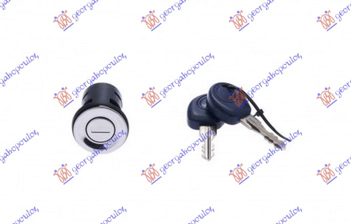 DOOR CYLINDER 3/5th (1 CYLINDER +2 KEYS)