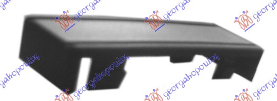 FRONT BUMPER MOULDING COVER BLACK 5D