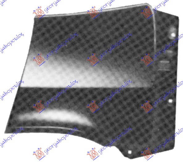 REAR FENDER 5D