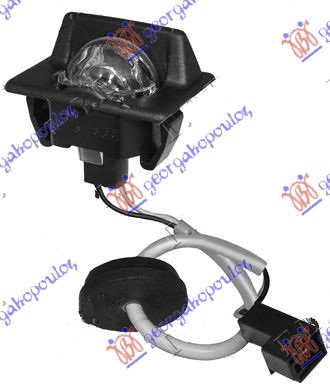 LICENCE PLATE LAMP