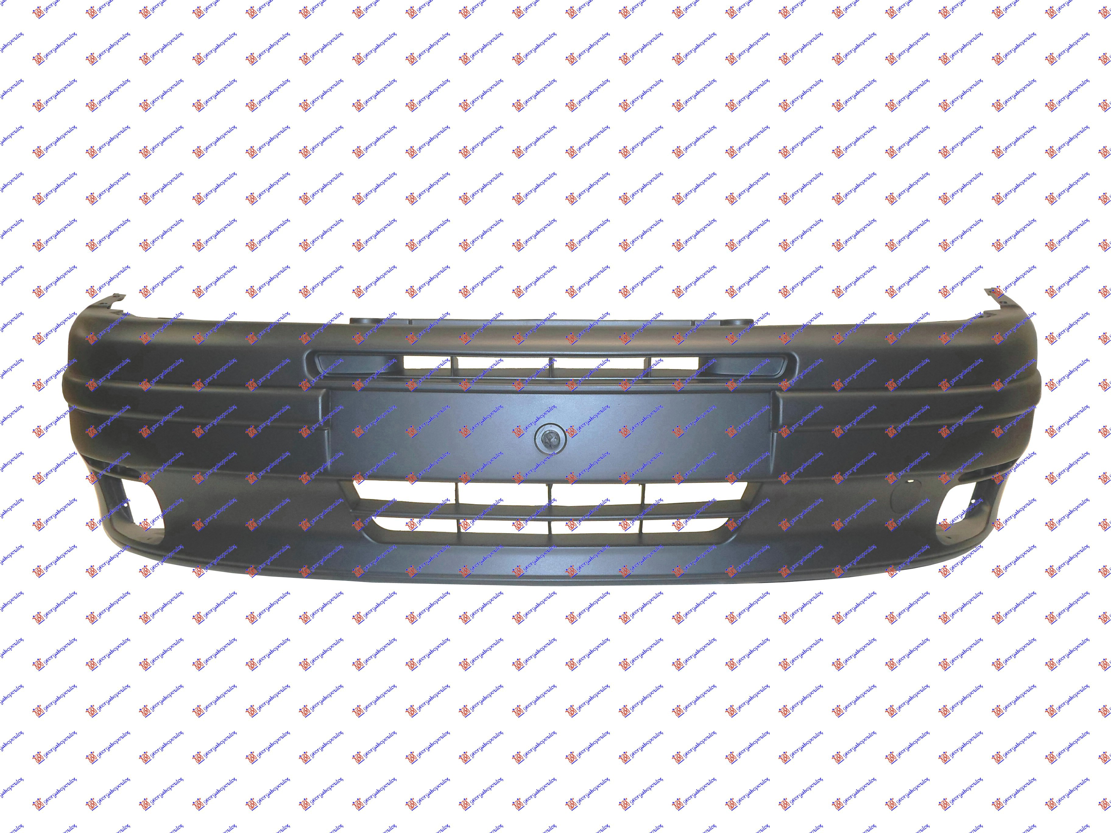 FRONT BUMPER PRIMED (W/FOG LAMP HOLES)