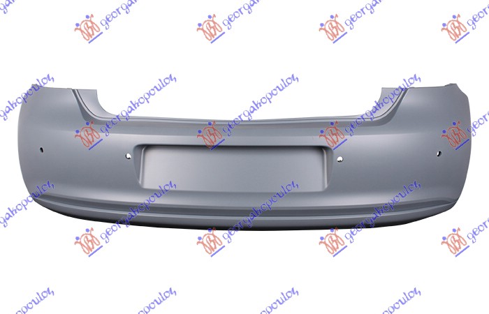 REAR BUMPER (W/O EXHAUST HOLE) (W/4 PDC)