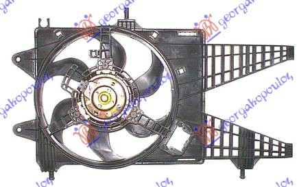 COOLING FAN 1.3 MULTIJET (+/-A/C)