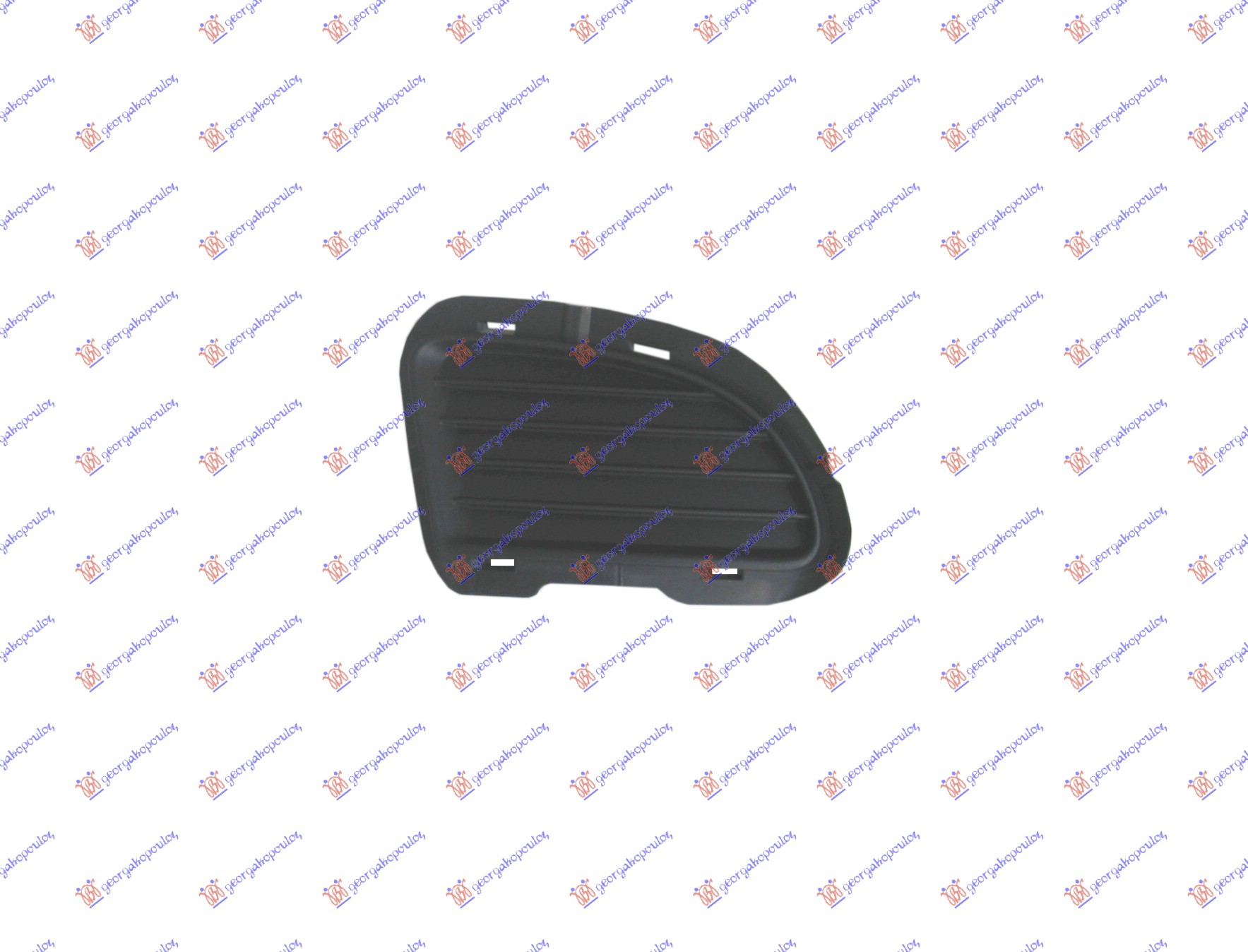 FRONT BUMPER GRILLE (W/O FOG LAMP HOLE)