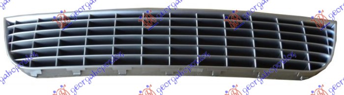 FRONT BUMPER GRILLE SILVER GREY