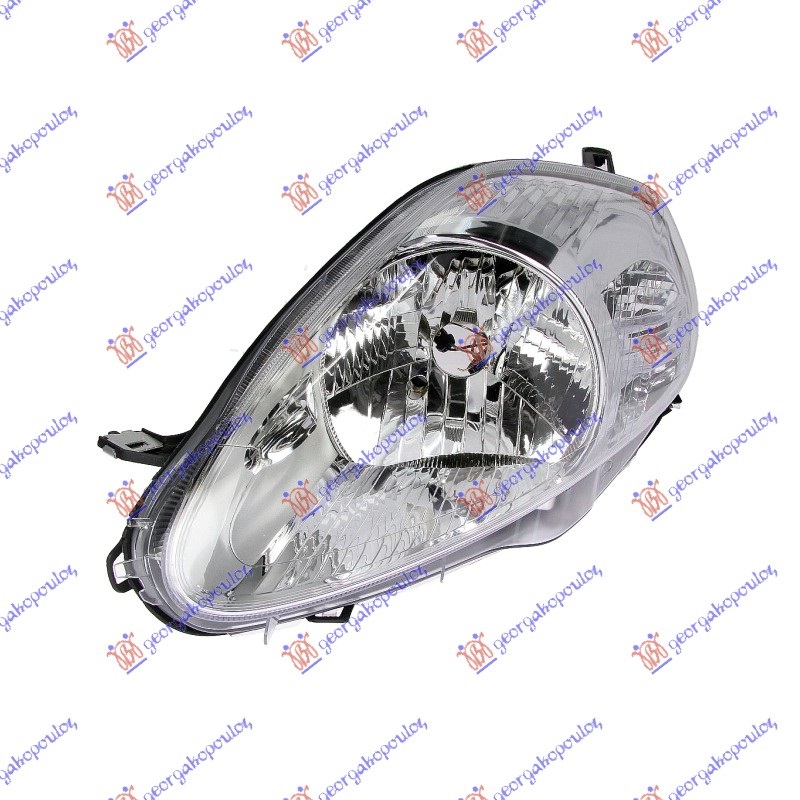 HEAD LAMP ELECTRICAL CHROME -2008 (YELLOW OR WHITE PLUG) (TYC)