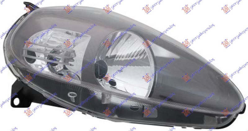 HEAD LAMP ELECTRICAL GRAY (PURPLE PLUG) 2008- & SPORT (TYC)