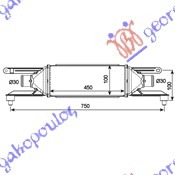 RADIATOR INTERCOOLER 1.3 JTD-JTDM (45x100x53) 90H