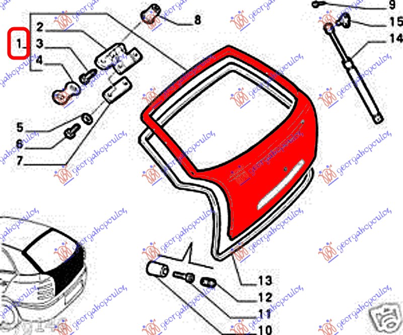 TRUNK LID (ORIGINAL)