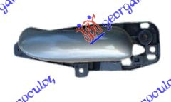 DOOR HANDLE FRONT/REAR INNER DARK GREY
