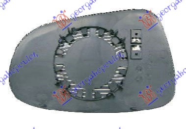 DOOR MIRROR GLASS HEATED (CONVEX GLASS)