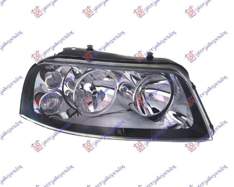 HEAD LAMP ELECTRICAL (BLACK) 2000- (TYC)