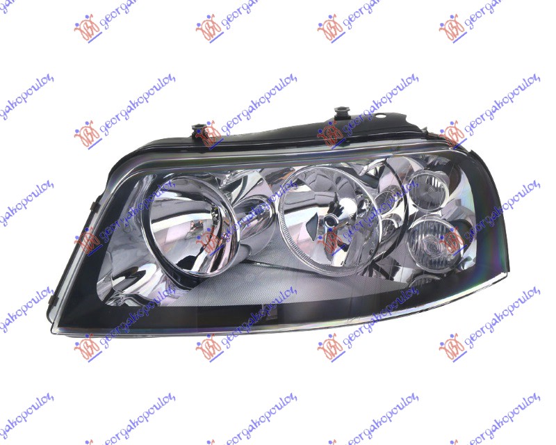 HEAD LAMP ELECTRICAL (BLACK) 2000- (TYC)