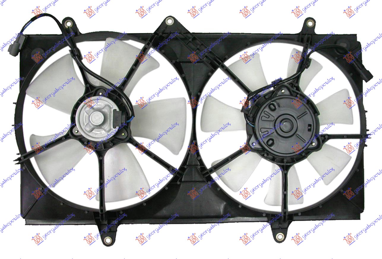 COOLING FAN DOUBLE PETROL-DIESEL