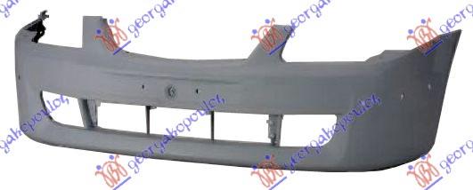 FRONT BUMPER PRIMED -2001