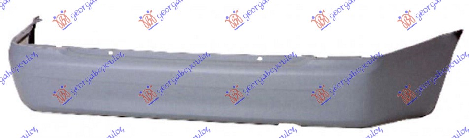 REAR BUMPER PRIMED 2001- (A QUALITY)