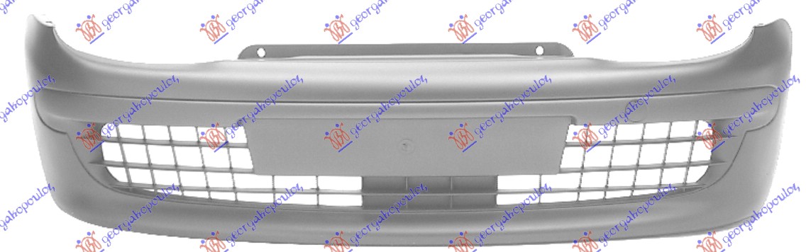 FRONT BUMPER PRIMED (WITH A/C) (A QUALITY)