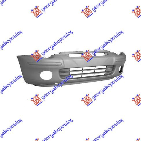 FRONT BUMPER 2002-