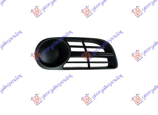 FRONT BUMPER GRILLE (W/O FOG LAMP HOLE) 2004-