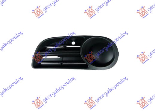FRONT BUMPER GRILLE (W/O FOG LAMP HOLE) 2004-