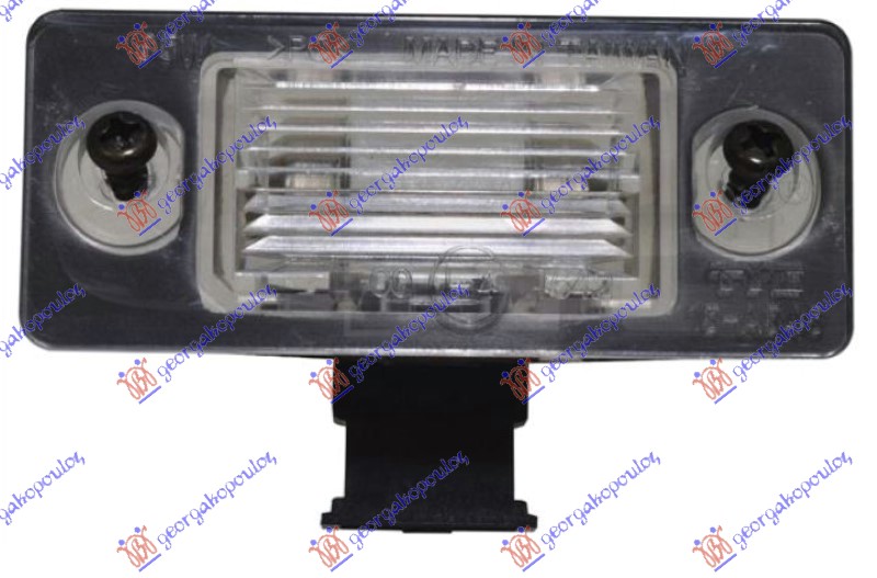 LICENSE PLATE LAMP