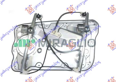 FRONT WINDOW REGULATOR ELECTRICAL (W/O MOTOR) (W/PANEL) (A QUALITY)