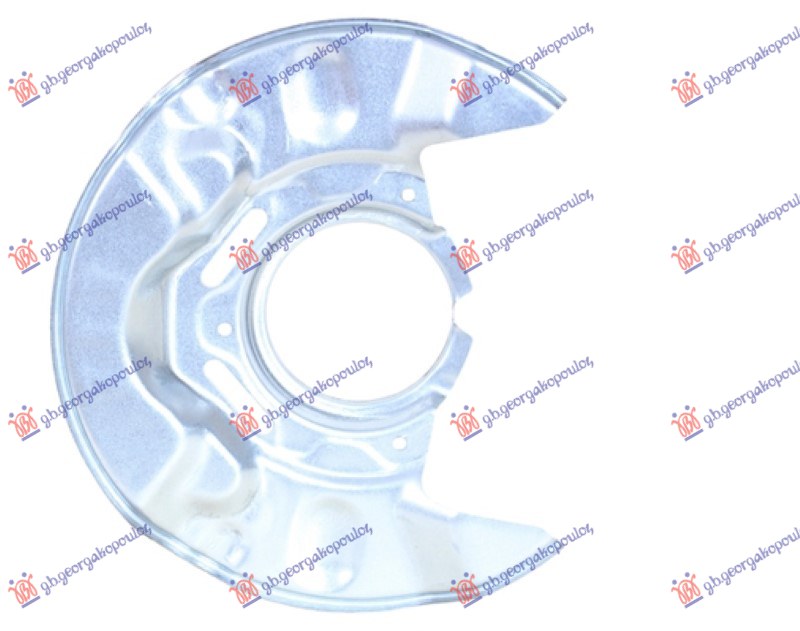 SPLASH PANEL BRAKE DISC FRONT (DISC DIAMETER 275MM)