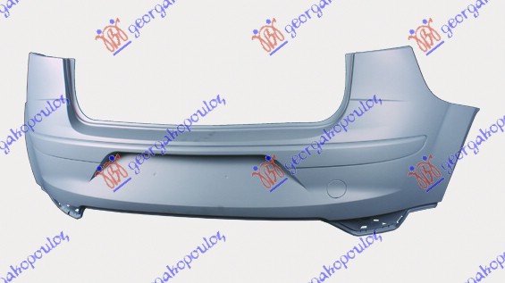 REAR BUMPER PRIMED (A QUALITY)