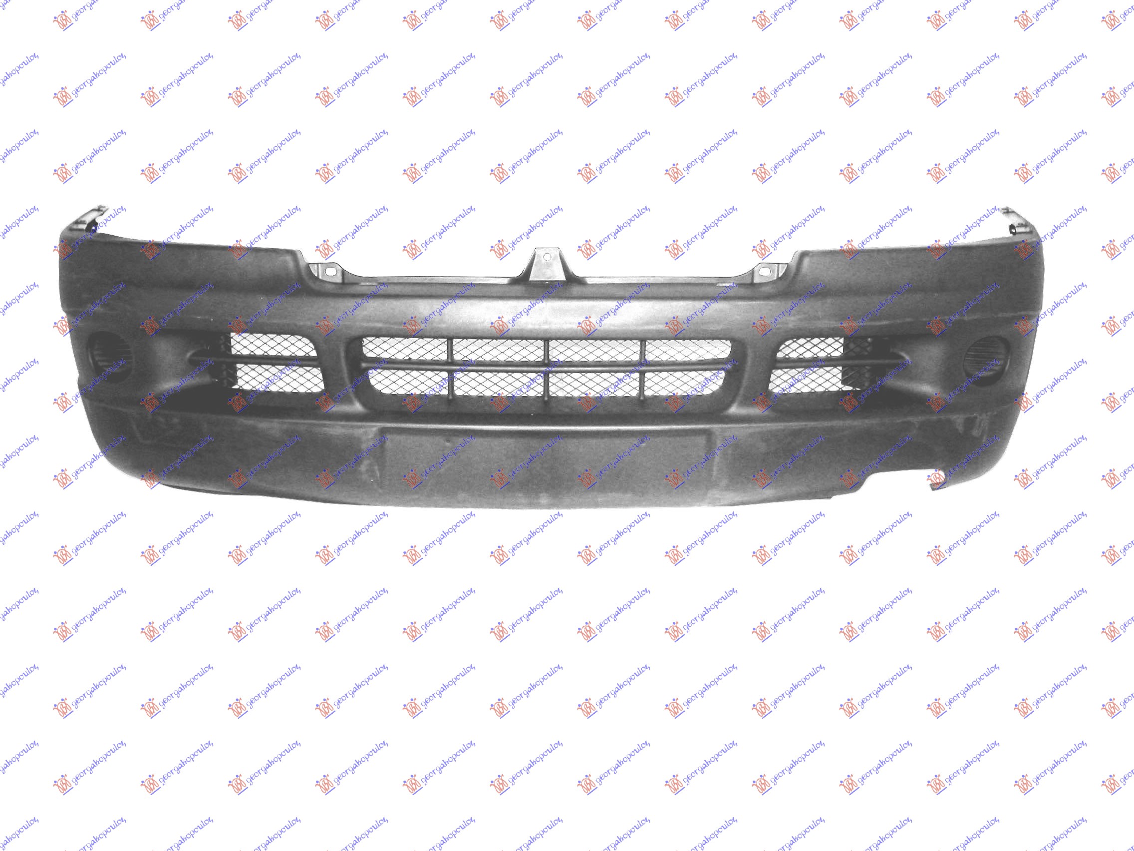FRONT BUMPER GREY