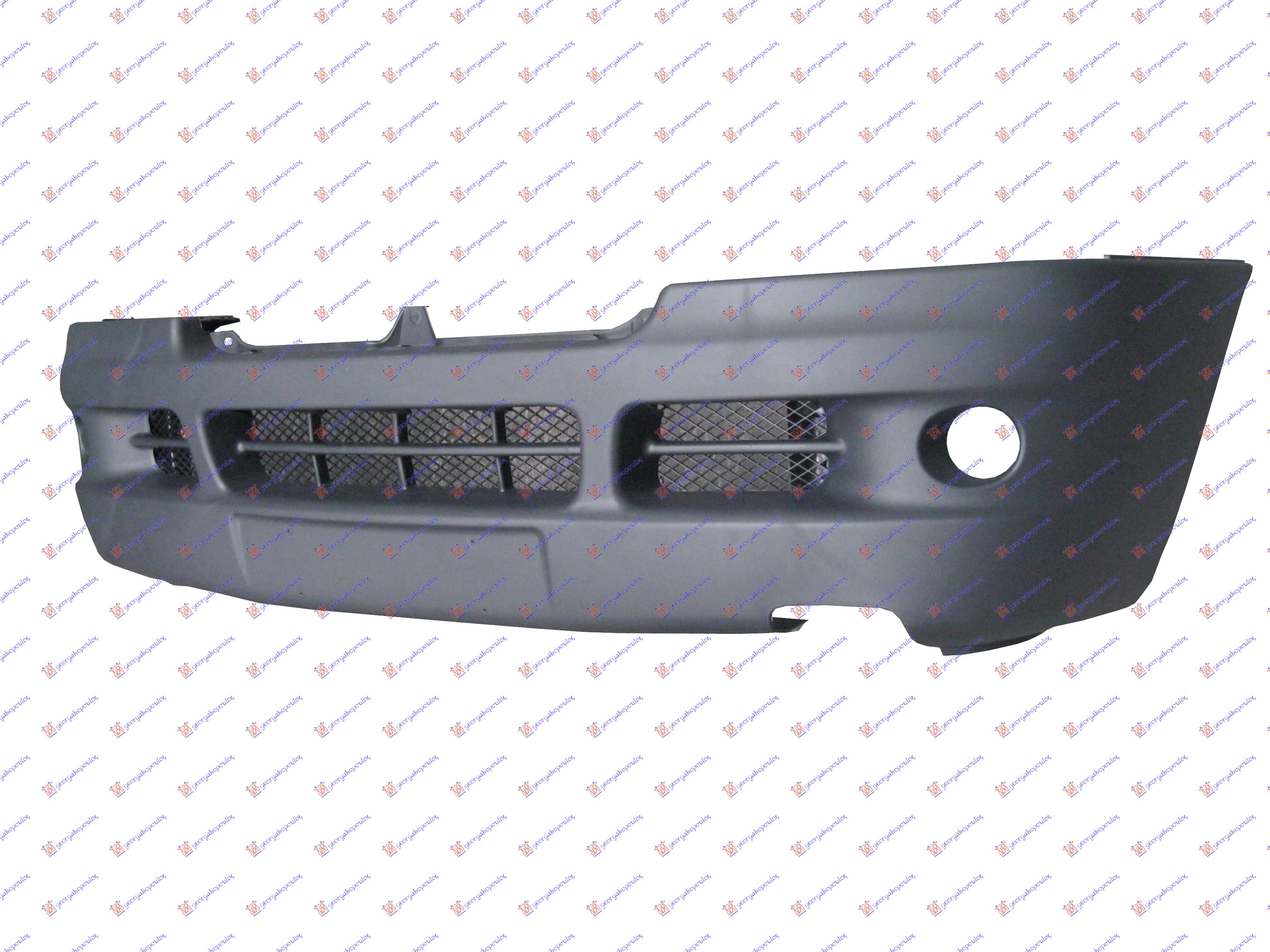 FRONT BUMPER GRAY (W/FL. HO)