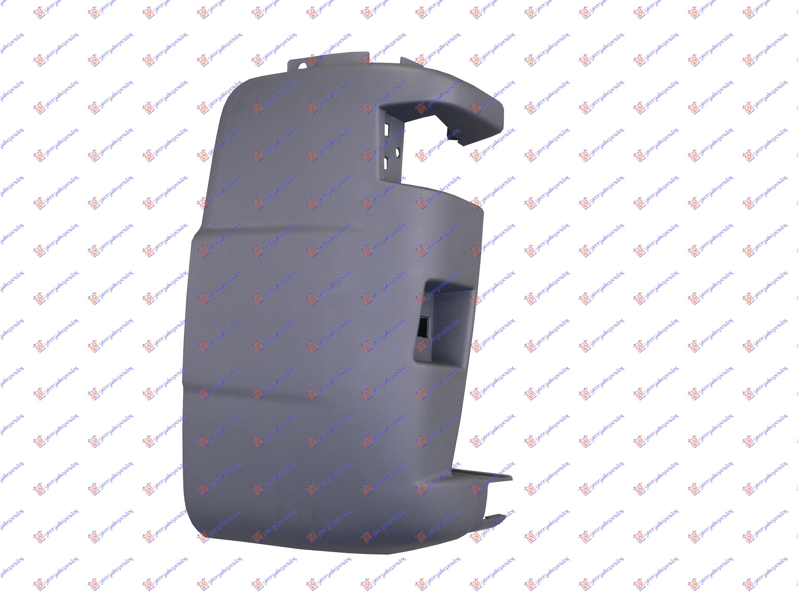 REAR BUMPER END GRAY