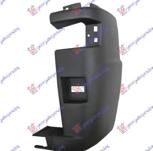 REAR BUMPER END BLACK