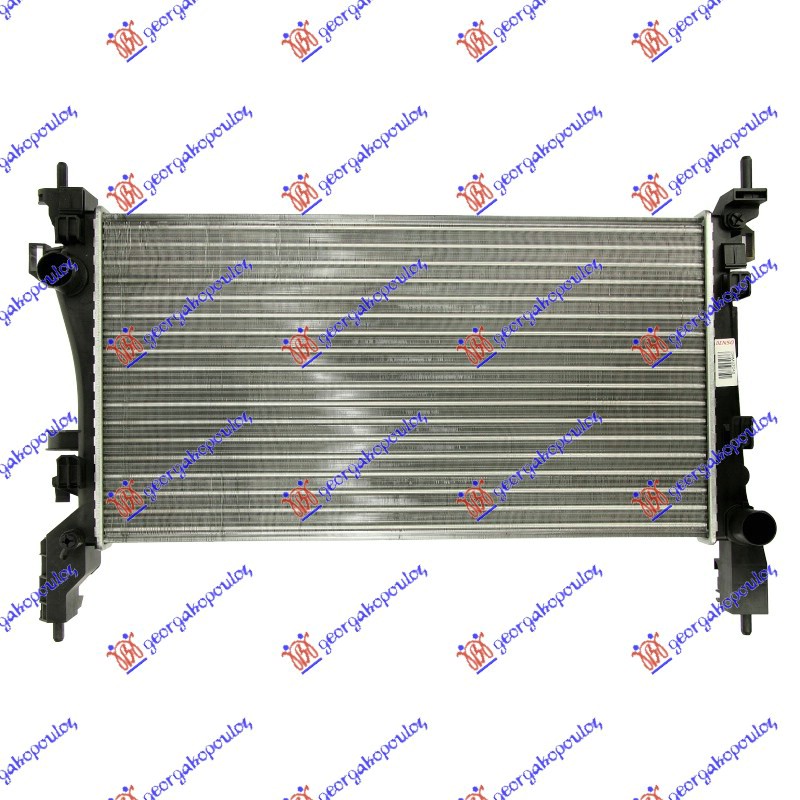 RADIATOR 1.4 DIESEL HDi (632x341x23) -AC (NRF)