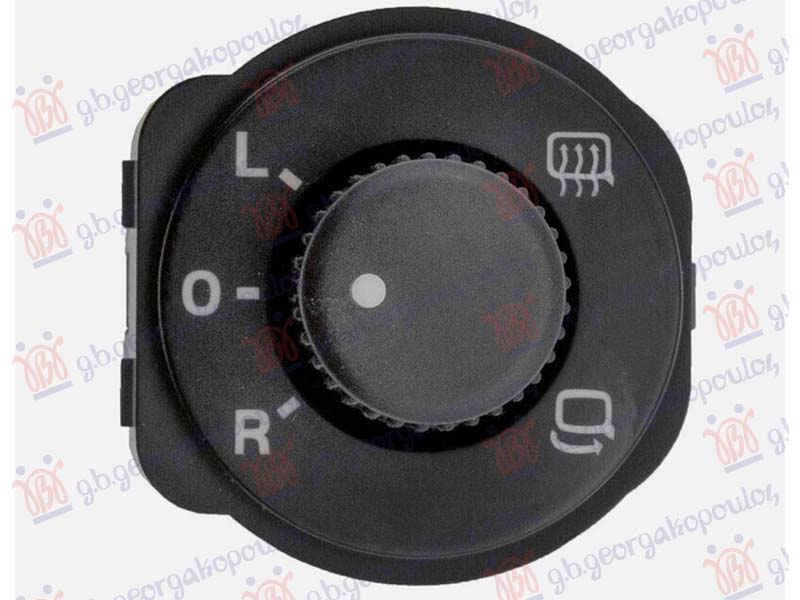 MIRROR SWITCH W/FOLD (6PIN)