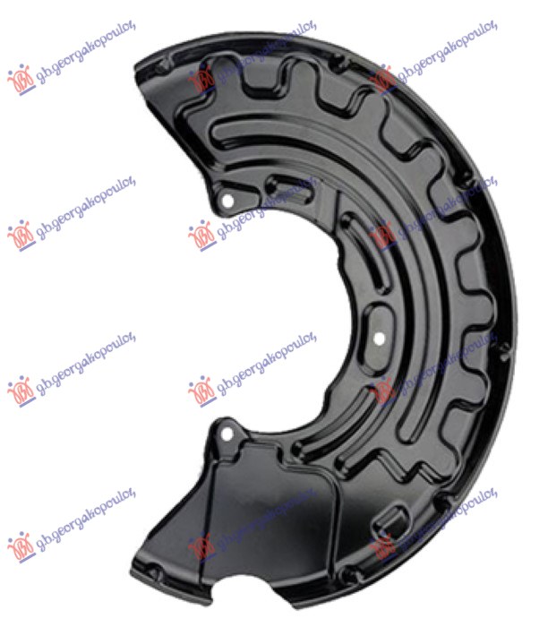 SPLASH PANEL BRAKE DISC FRONT (DISC DIAMETER 345MM)