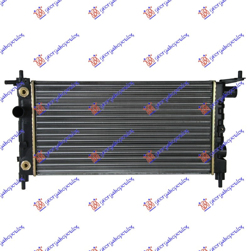 RADIATOR 1.4-1.6 -AC (530x285x26) AUTOMATIC (DIAGONAL)