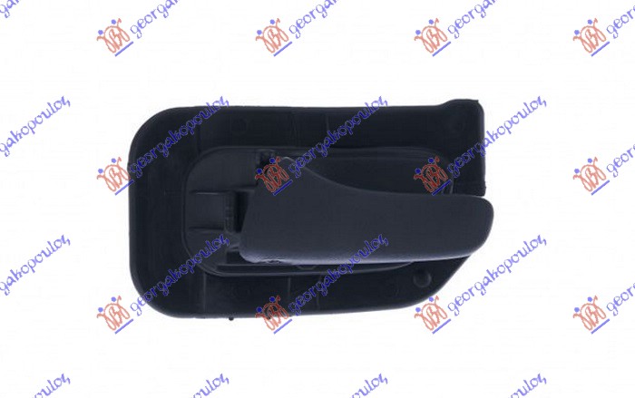 DOOR HANDLE REAR INNER BLACK