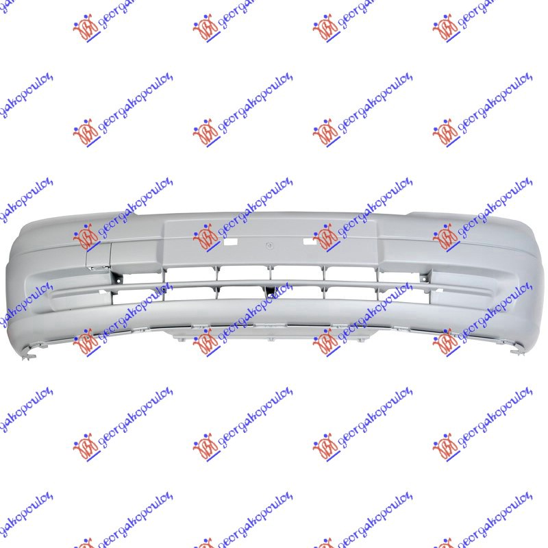 FRONT BUMPER PETROL PRIMED (W/CUTTING MARKS FOR FOG LAMP HOLES)
