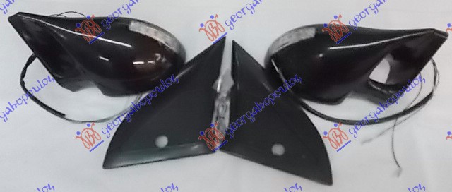 MIRROR LOOK `M3` ELECTRICAL (W/ SIDE LAMP)