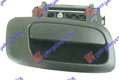 DOOR HANDLE FRONT/REAR DOOR OUTER (W/O KEY HOLE)