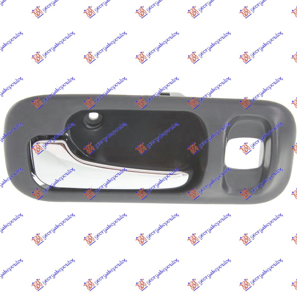 DOOR HANDLE REAR INNER (W/LOCK HOLE) CHROME