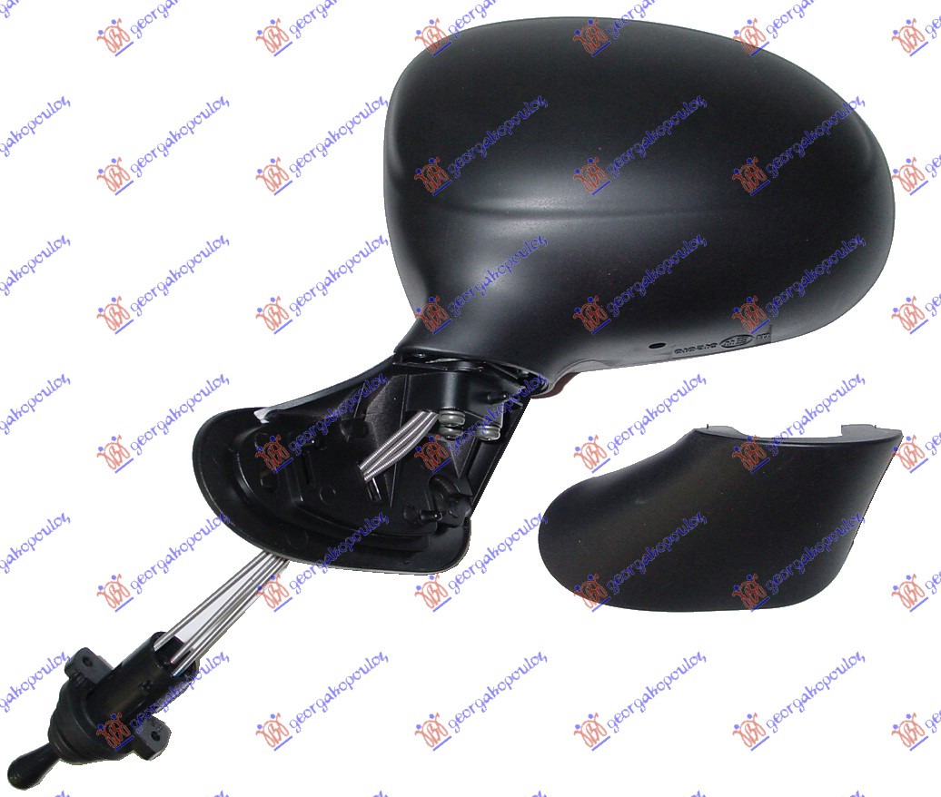 DOOR MIRROR CABLE (A QUALITY) (CONVEX GLASS)