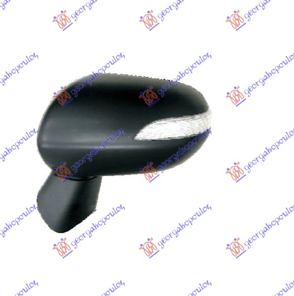 DOOR MIRROR MANUAL 2005- (W/SIDE LAMP) (A QUALITY) (CONVEX GLASS)