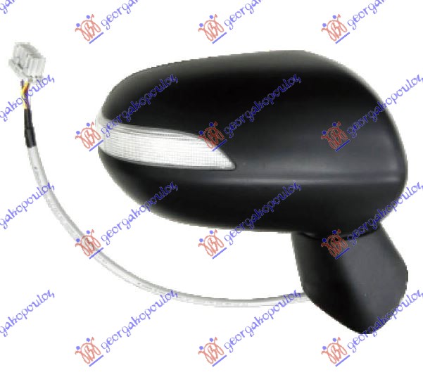 DOOR MIRROR ELECTRICAL HEATED FOLDABLE (W/SIDE LAMP) 2005-